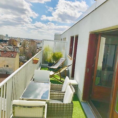 Superior Apartment - Last Floor With Nice View - Next To Metro Croix De Chavaux Line 9 Montreuil  Extérieur photo